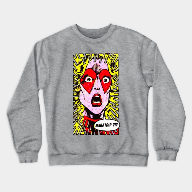 Mari Megatrip Crewneck Sweatshirt by Megatrip